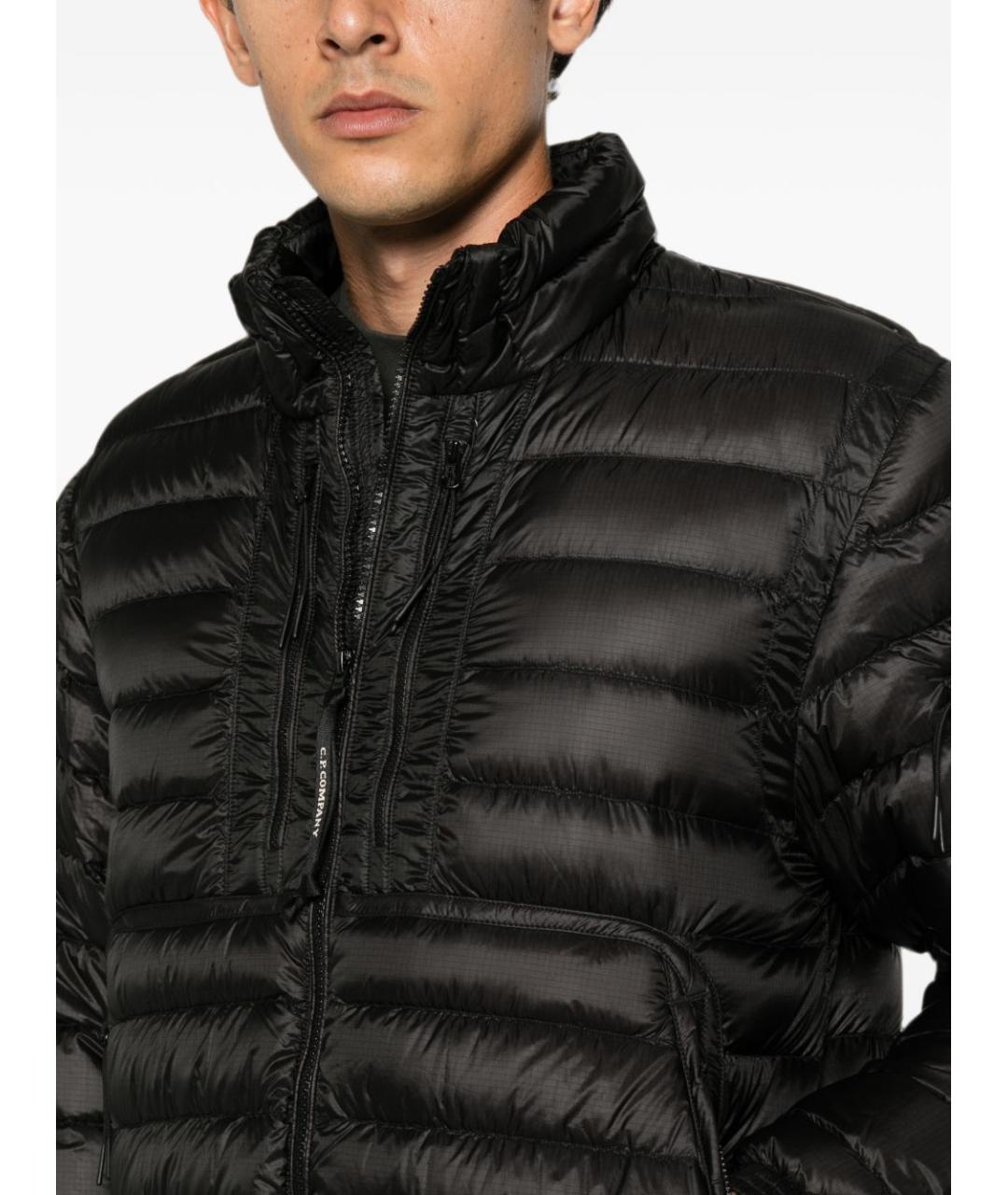 CP COMPANY Черная полиамидовая куртка, фото 2
