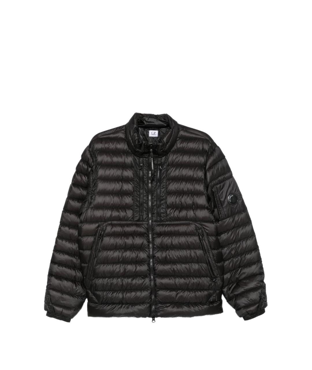 CP COMPANY Черная полиамидовая куртка, фото 1