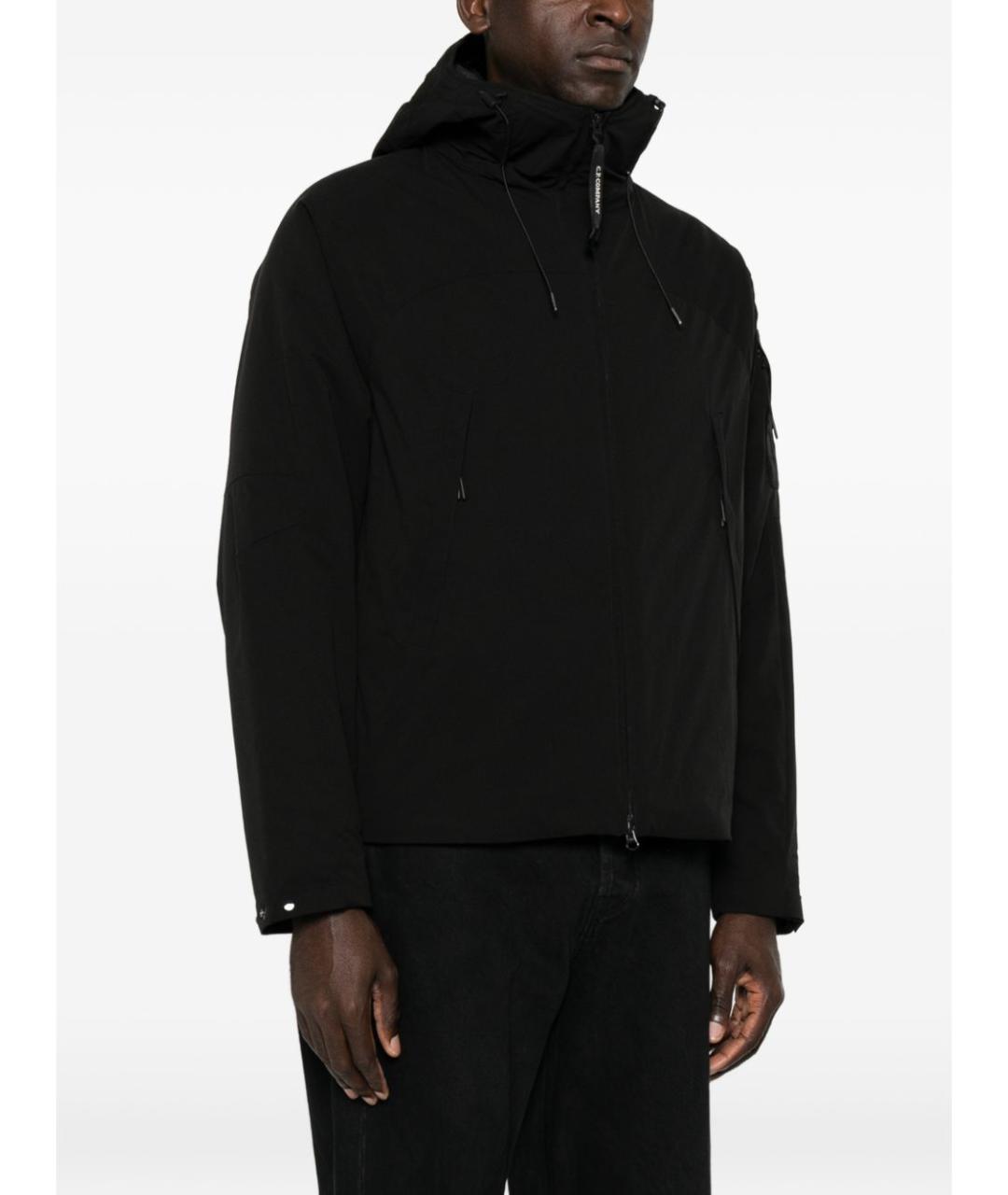 CP COMPANY Черная полиэстеровая куртка, фото 4