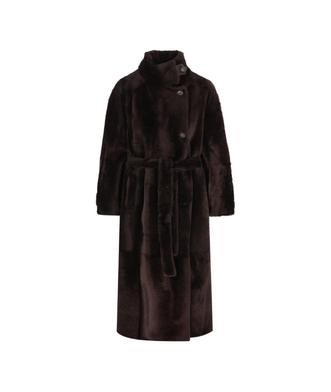 BRUNELLO CUCINELLI Коричневое пальто, фото 1
