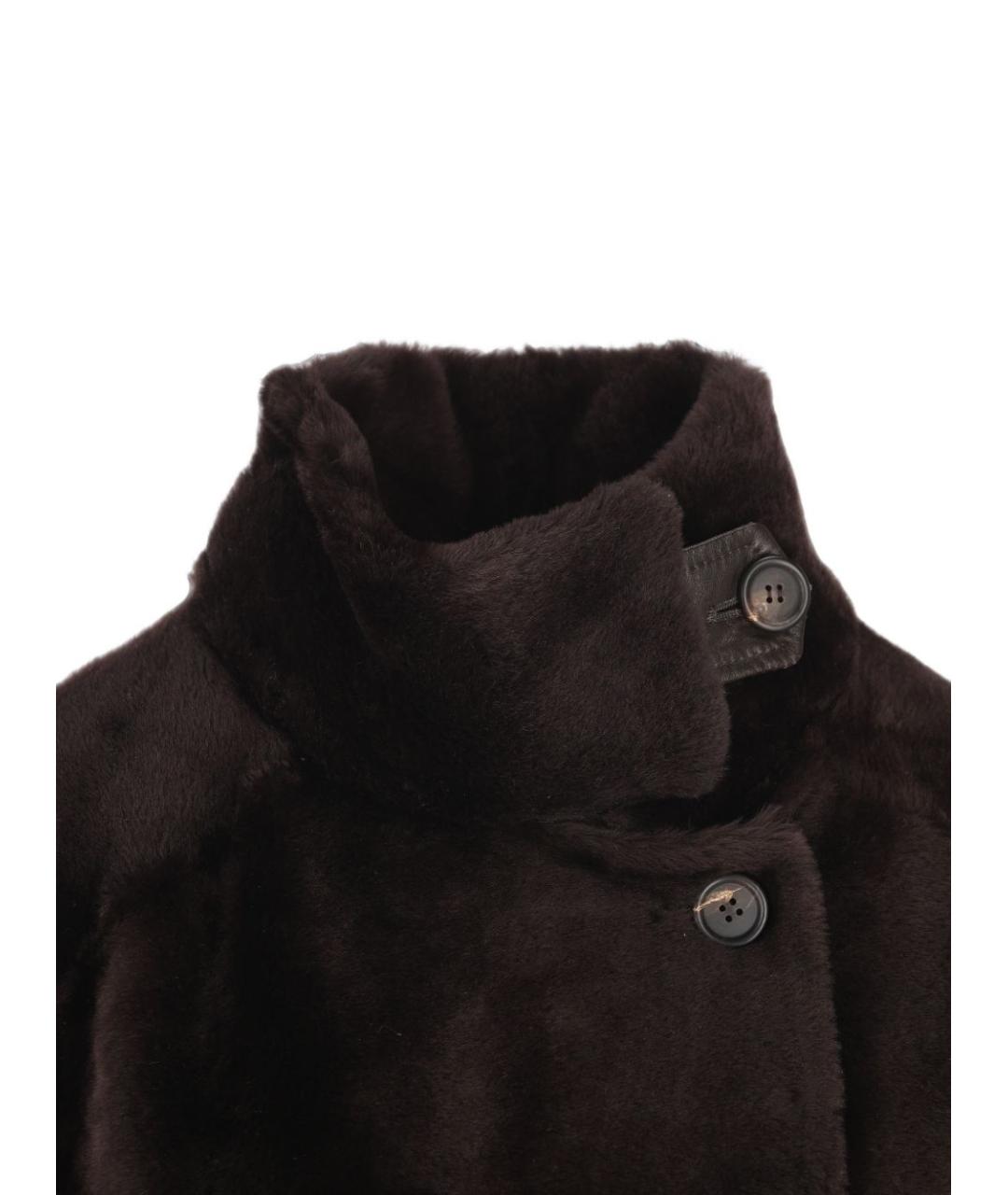 BRUNELLO CUCINELLI Коричневое пальто, фото 4