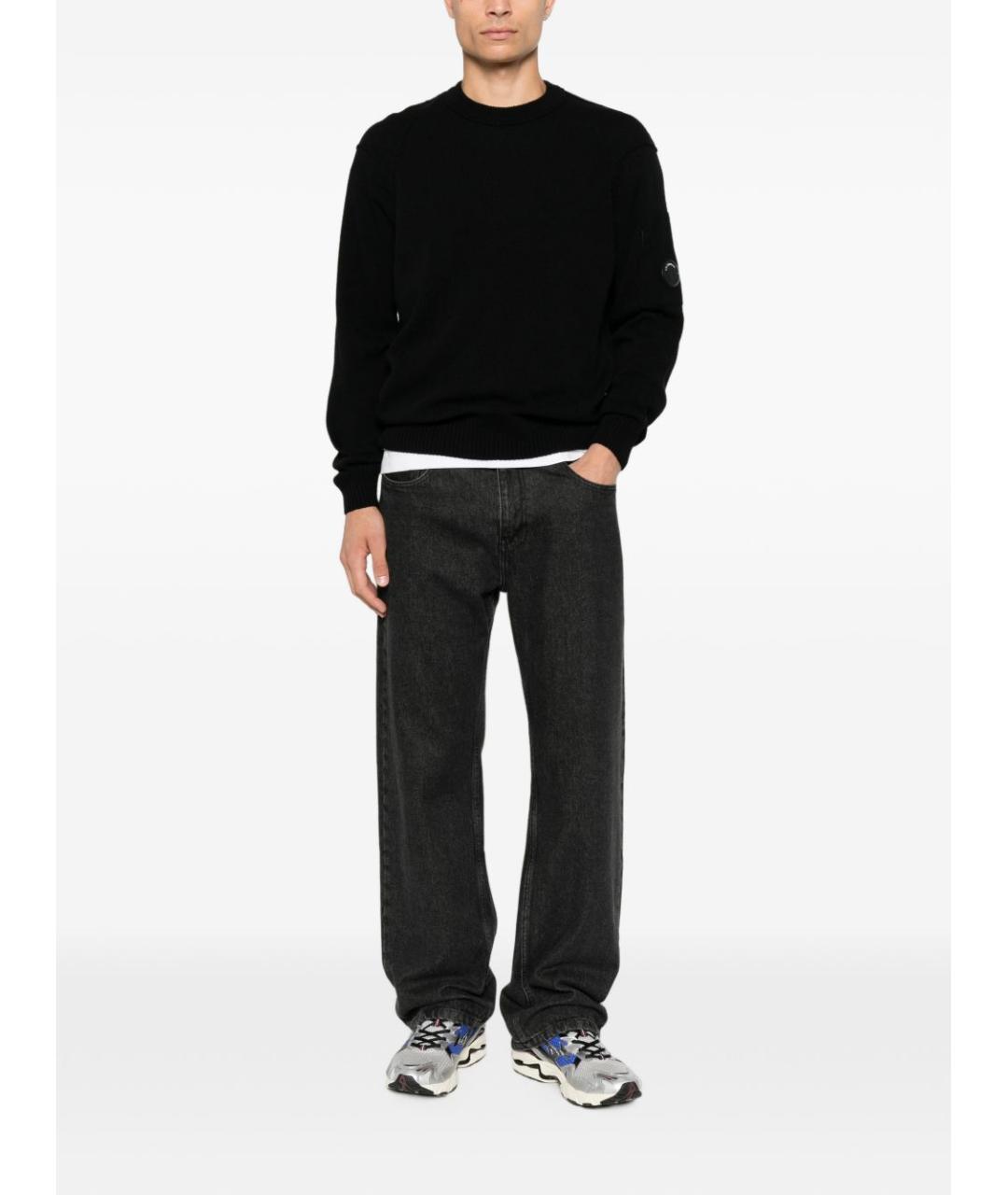 CP COMPANY Черный шерстяной джемпер / свитер, фото 5