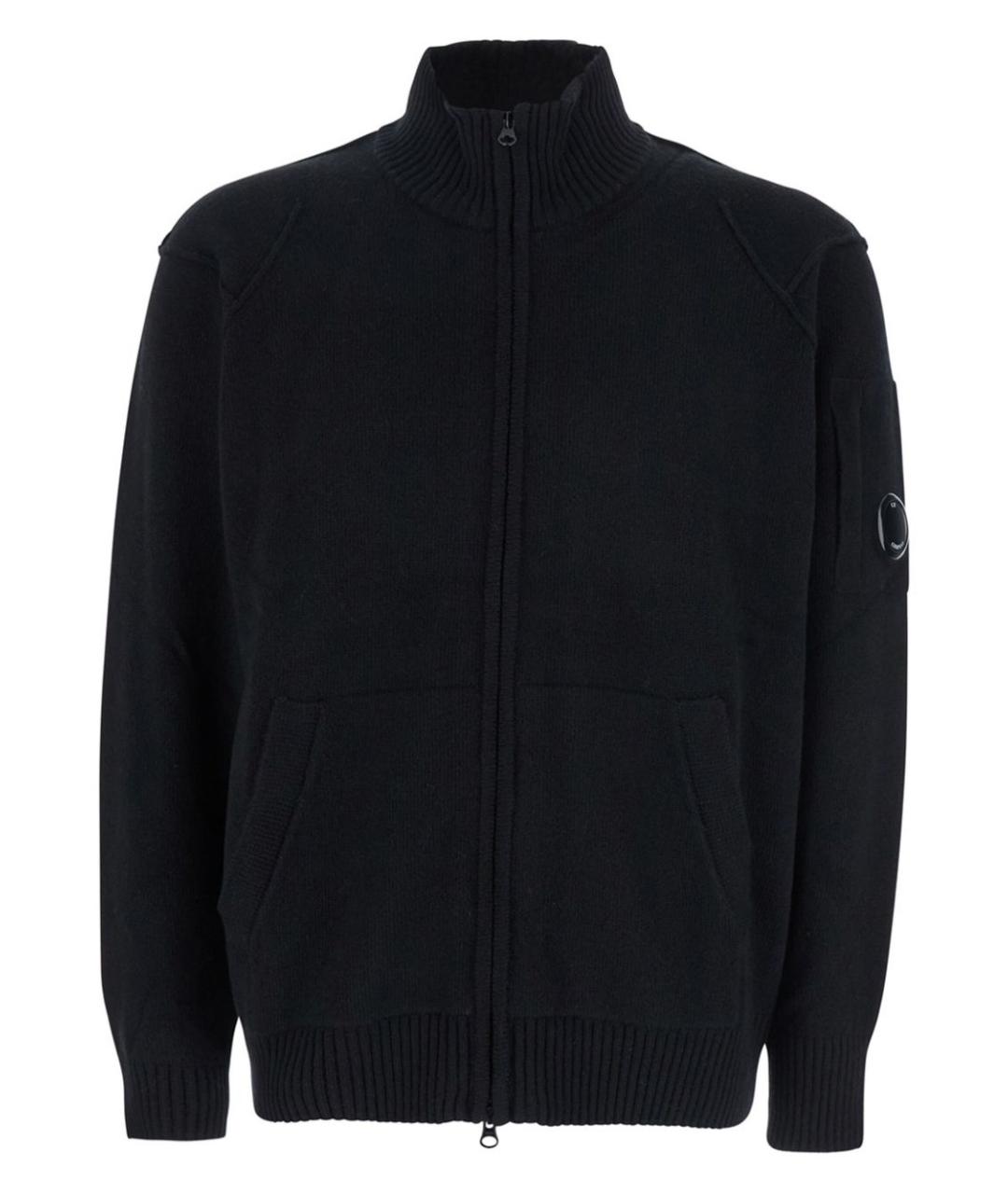 CP COMPANY Черный шерстяной джемпер / свитер, фото 1