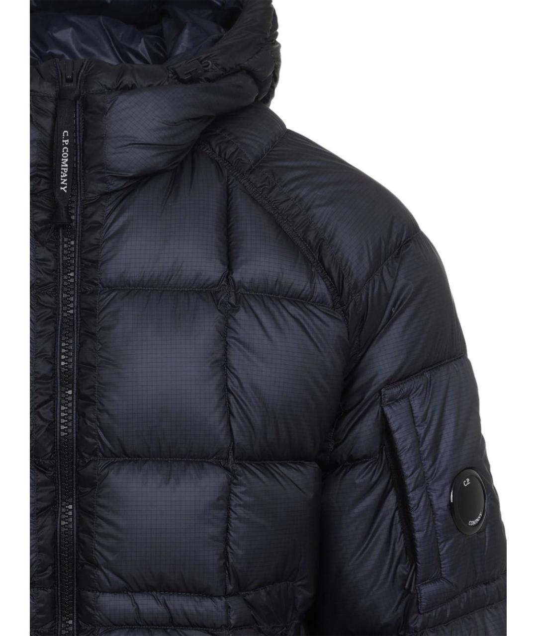 CP COMPANY Синяя полиамидовая куртка, фото 3