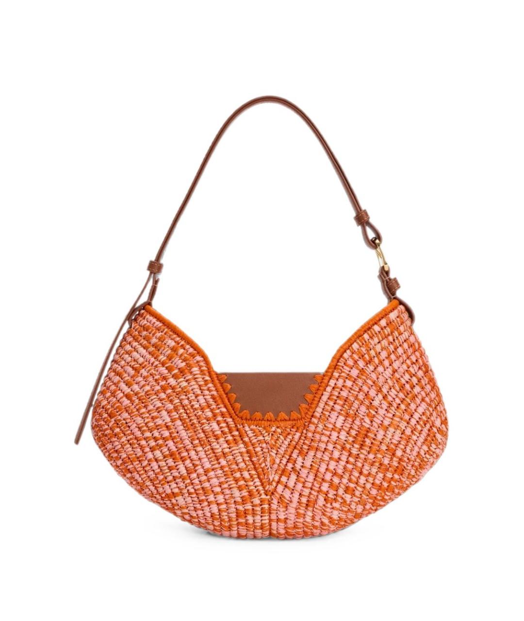 LOEWE Оранжевая сумка тоут, фото 4