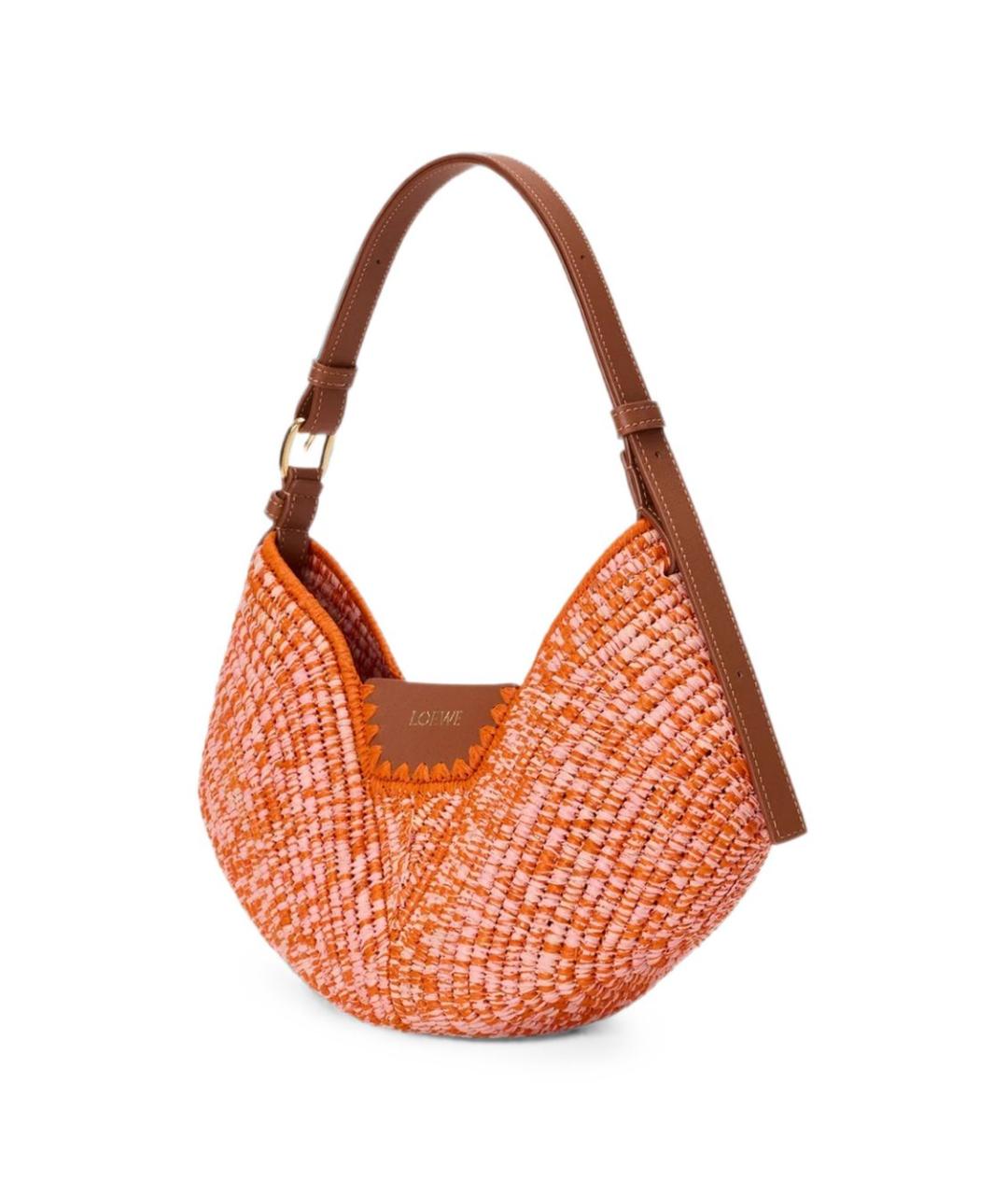 LOEWE Оранжевая сумка тоут, фото 2