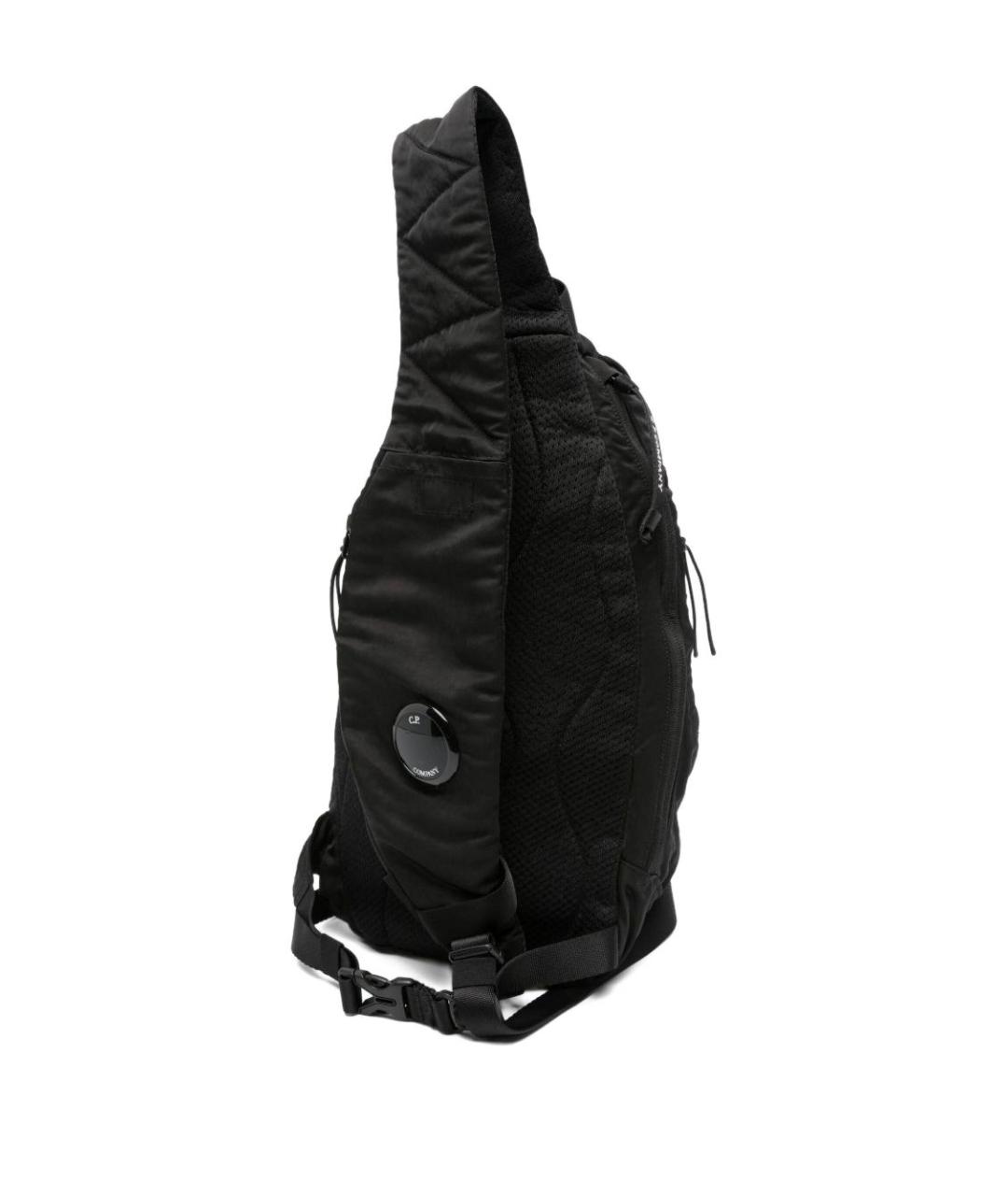 CP COMPANY Черный нейлоновый рюкзак, фото 2