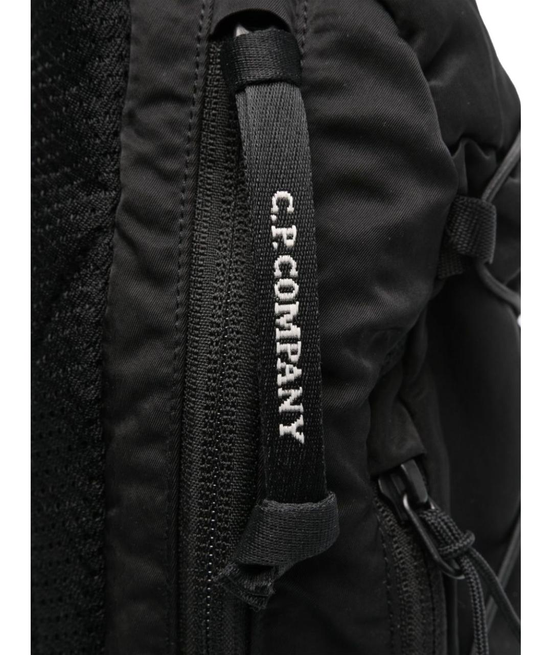 CP COMPANY Черный нейлоновый рюкзак, фото 5