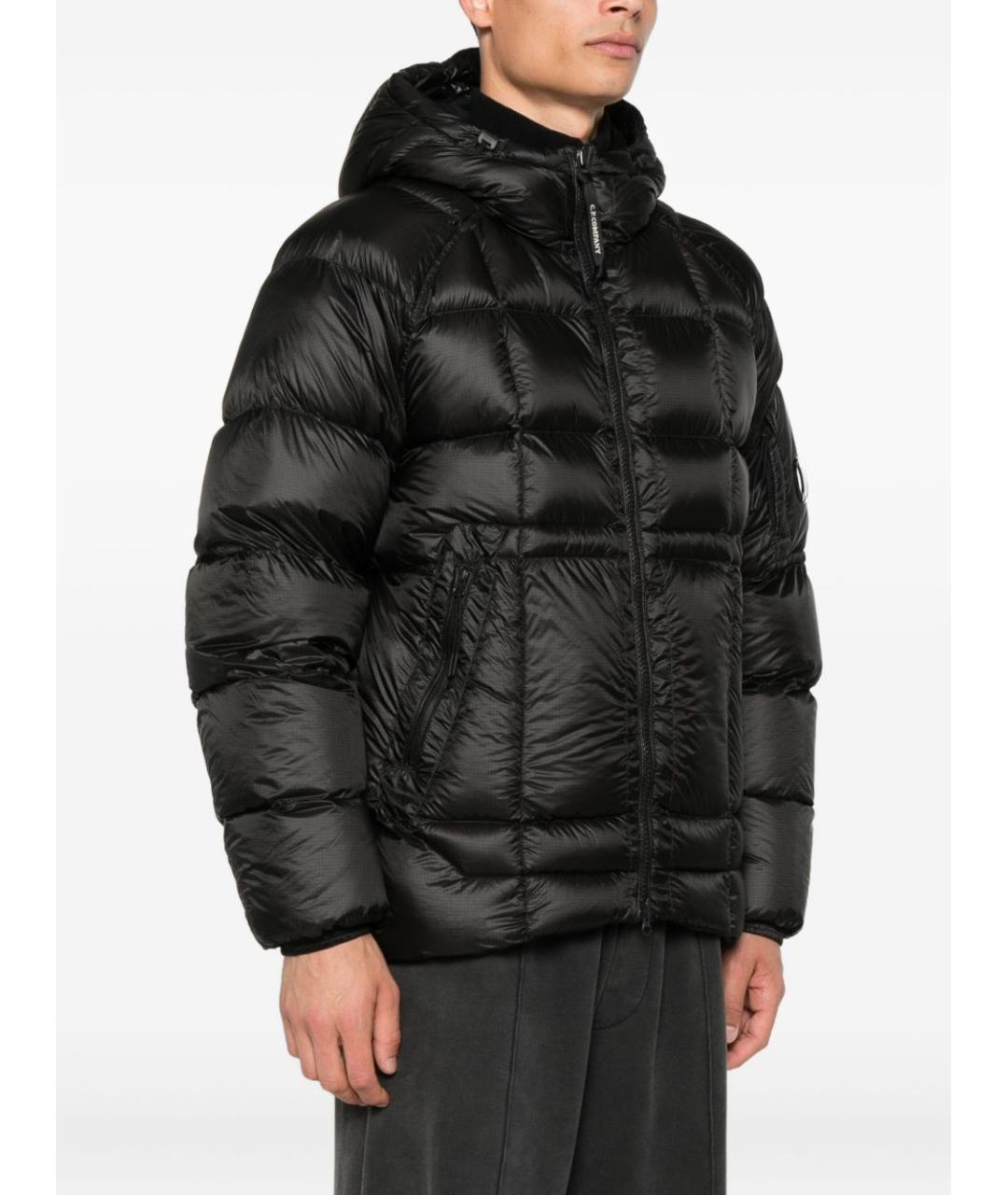 CP COMPANY Черная полиамидовая куртка, фото 3