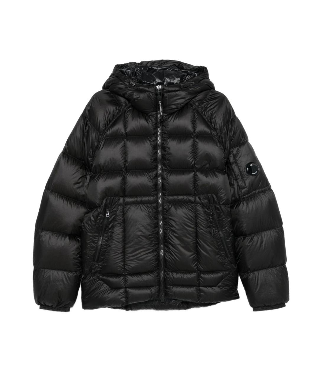 CP COMPANY Черная полиамидовая куртка, фото 1