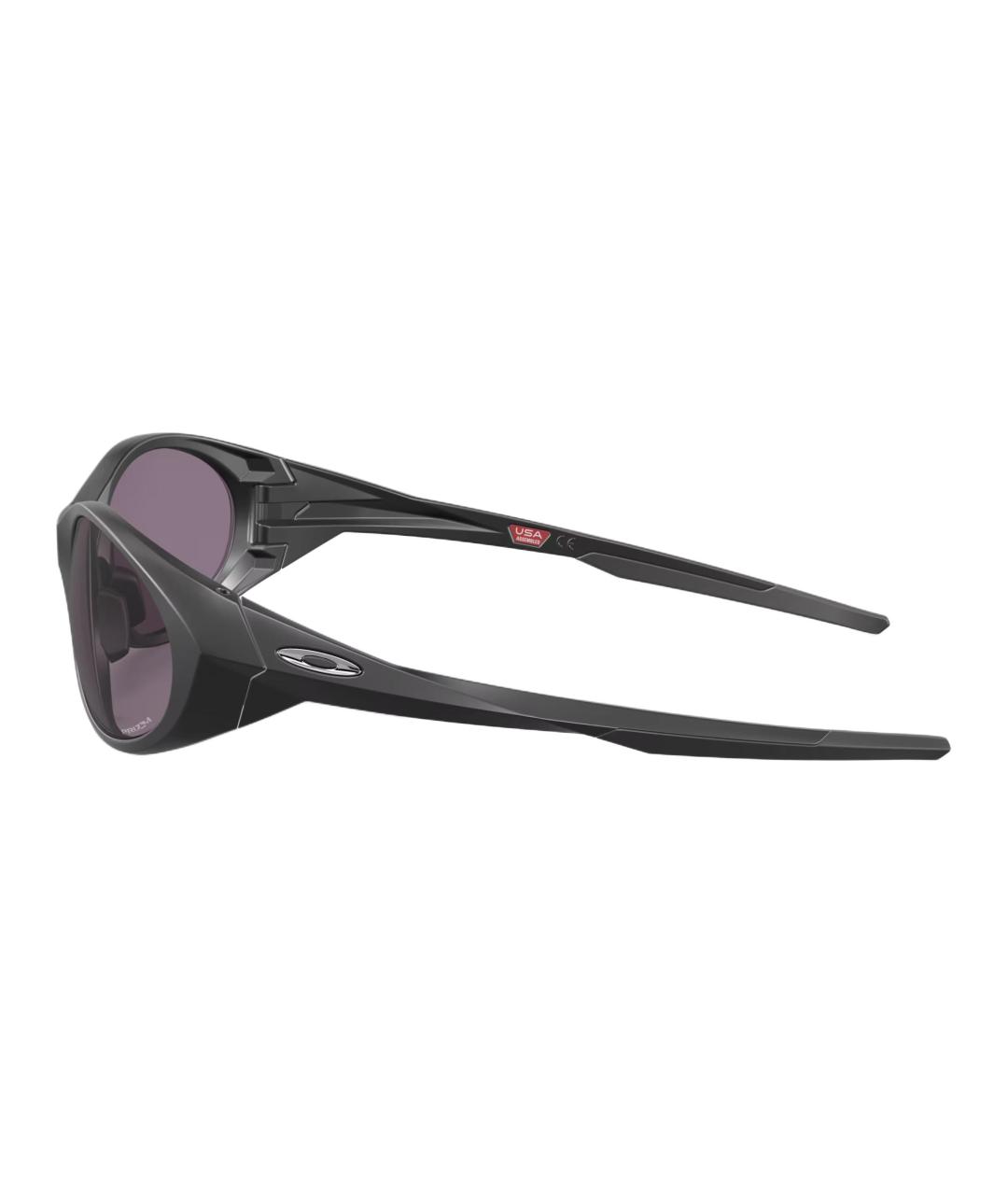 OAKLEY Черные пластиковые солнцезащитные очки, фото 3
