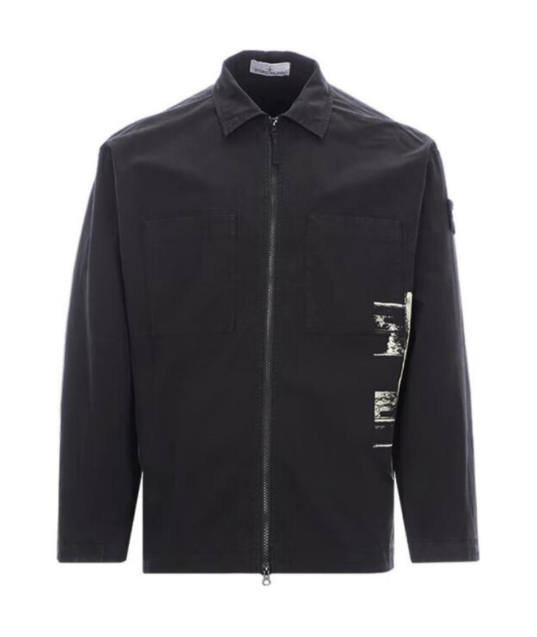 STONE ISLAND Черная куртка, фото 1