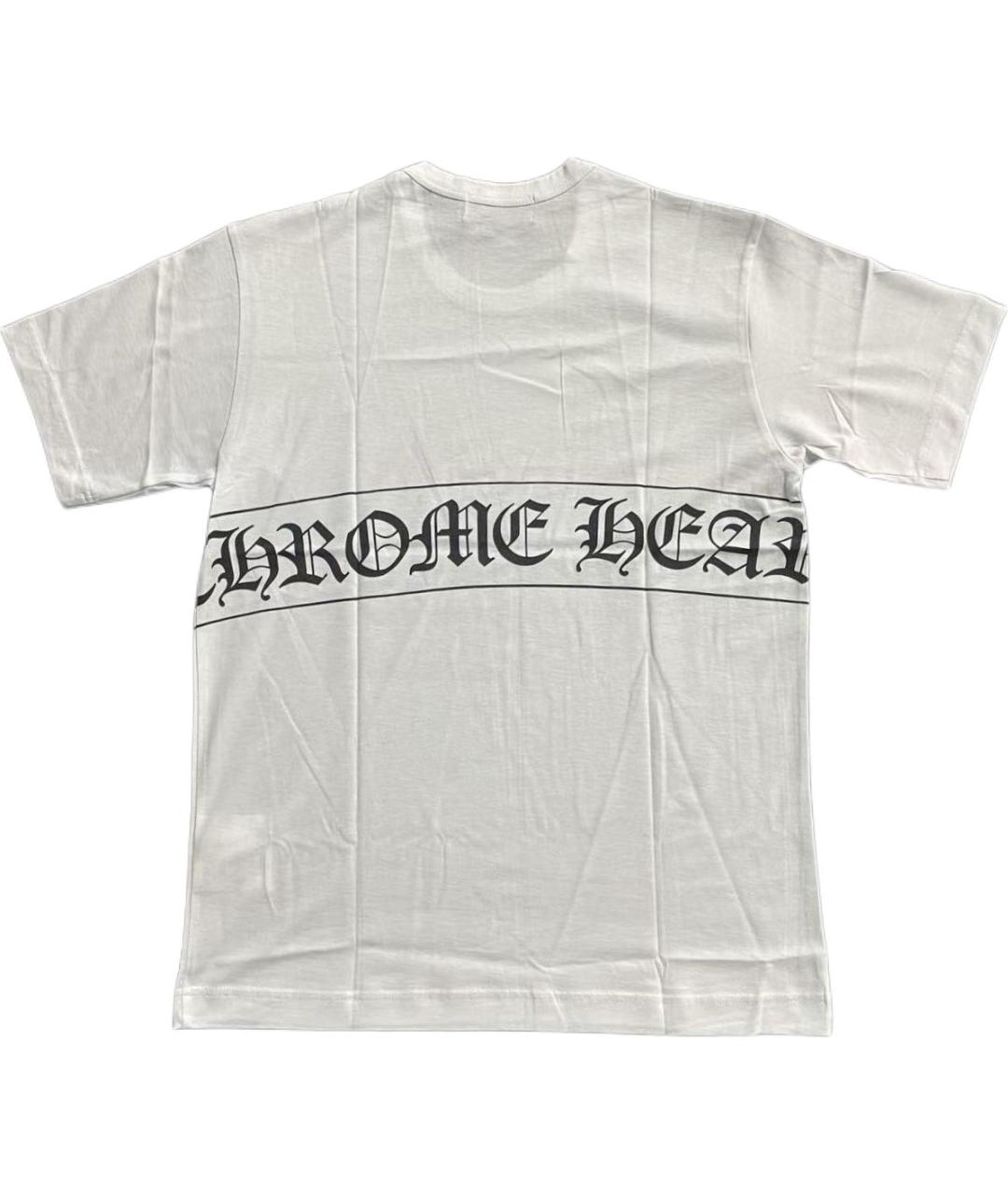 CHROME HEARTS Белая футболка, фото 2