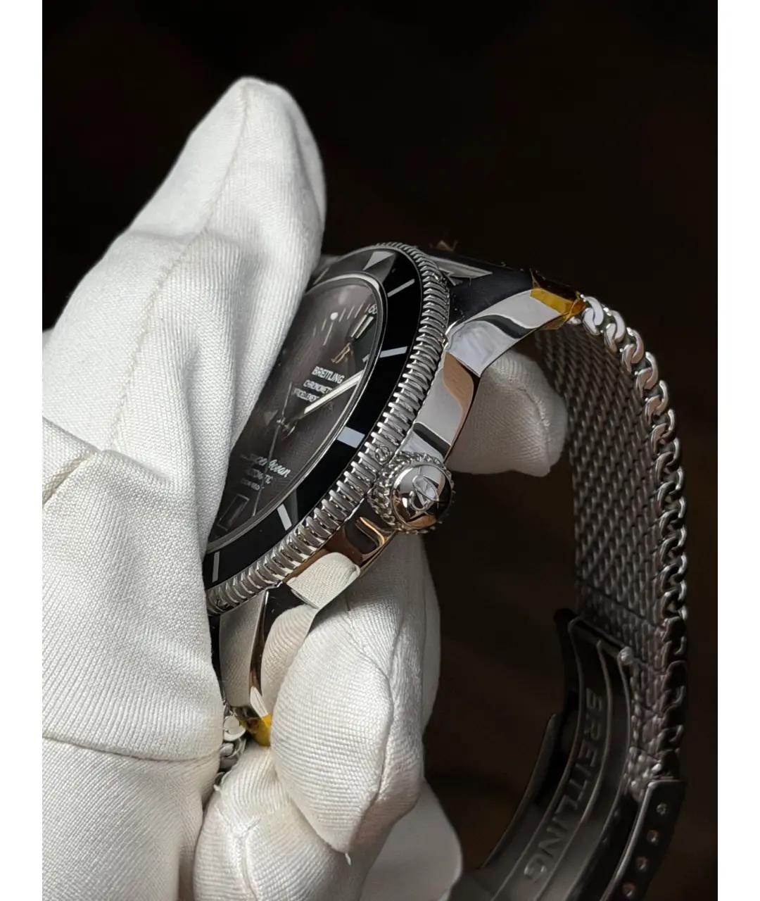 BREITLING Черные часы, фото 6