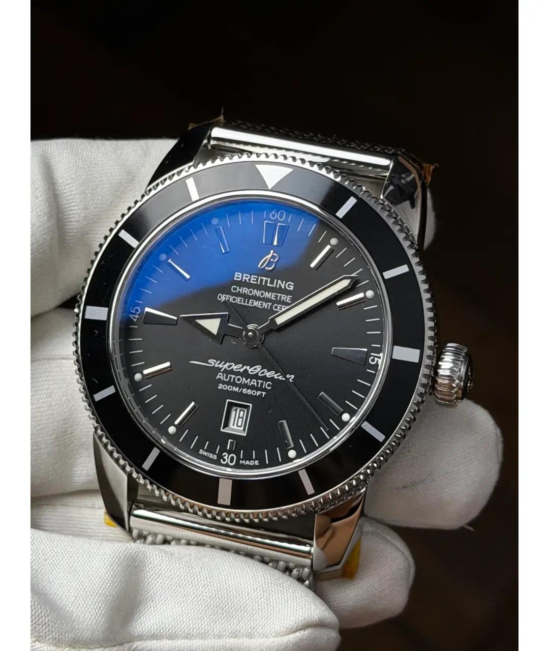 BREITLING Черные часы, фото 3