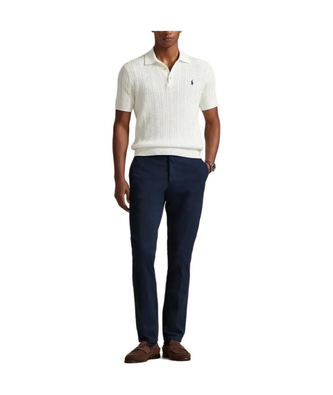 POLO RALPH LAUREN Белый джемпер / свитер, фото 2