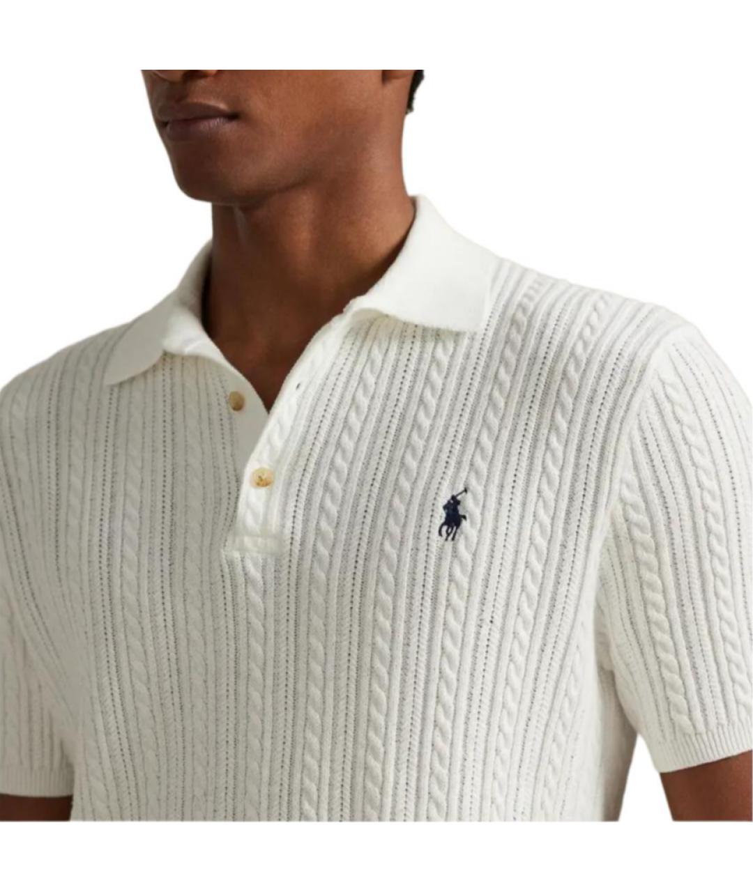 POLO RALPH LAUREN Белый джемпер / свитер, фото 5