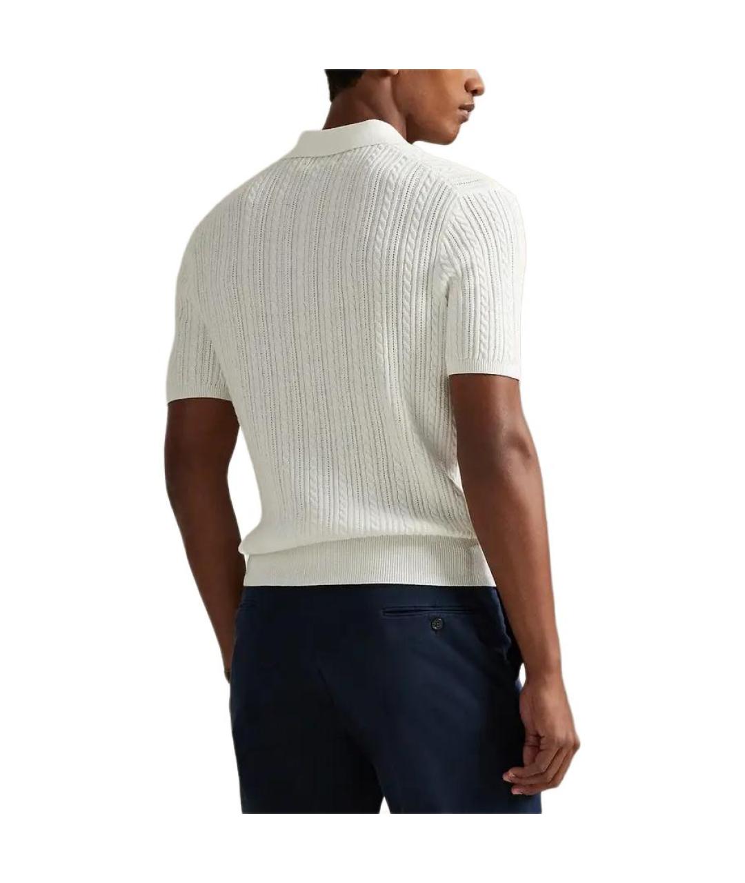 POLO RALPH LAUREN Белый джемпер / свитер, фото 4