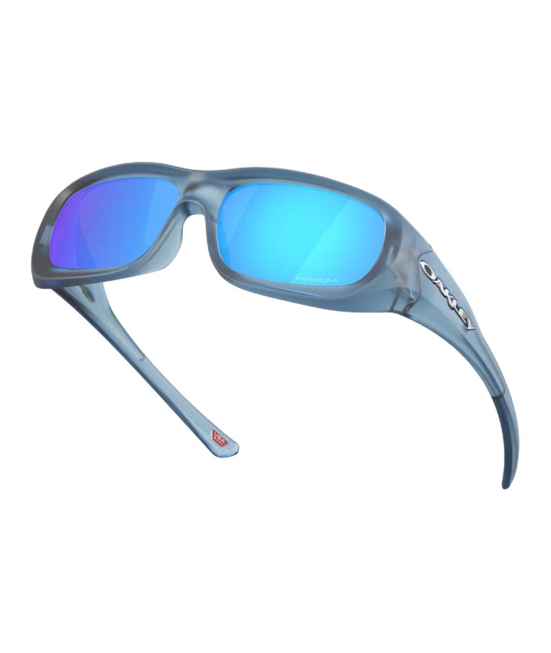 OAKLEY Голубые пластиковые солнцезащитные очки, фото 4