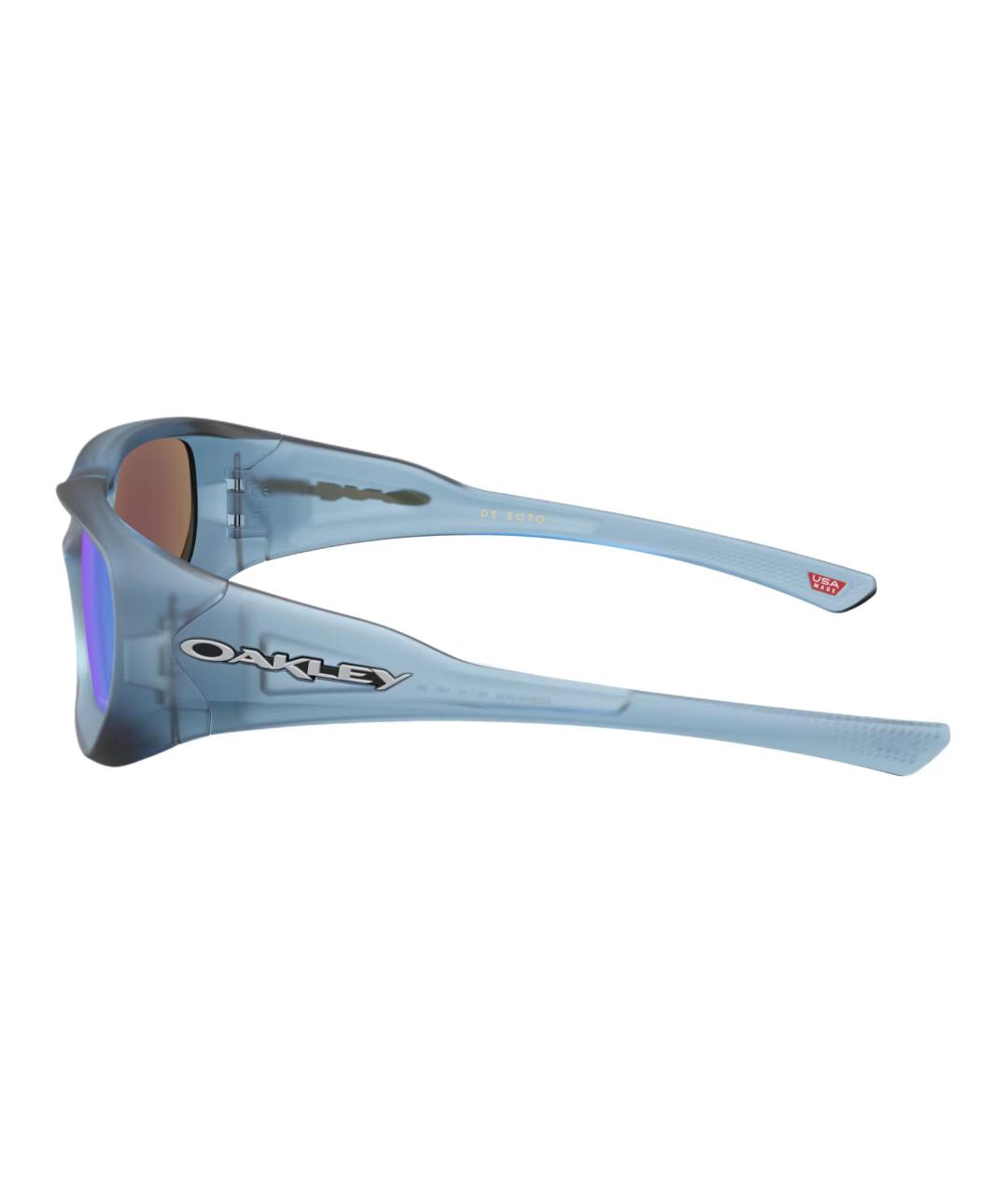 OAKLEY Голубые пластиковые солнцезащитные очки, фото 3