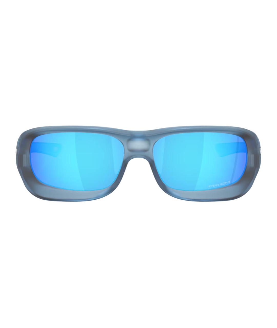 OAKLEY Голубые пластиковые солнцезащитные очки, фото 2