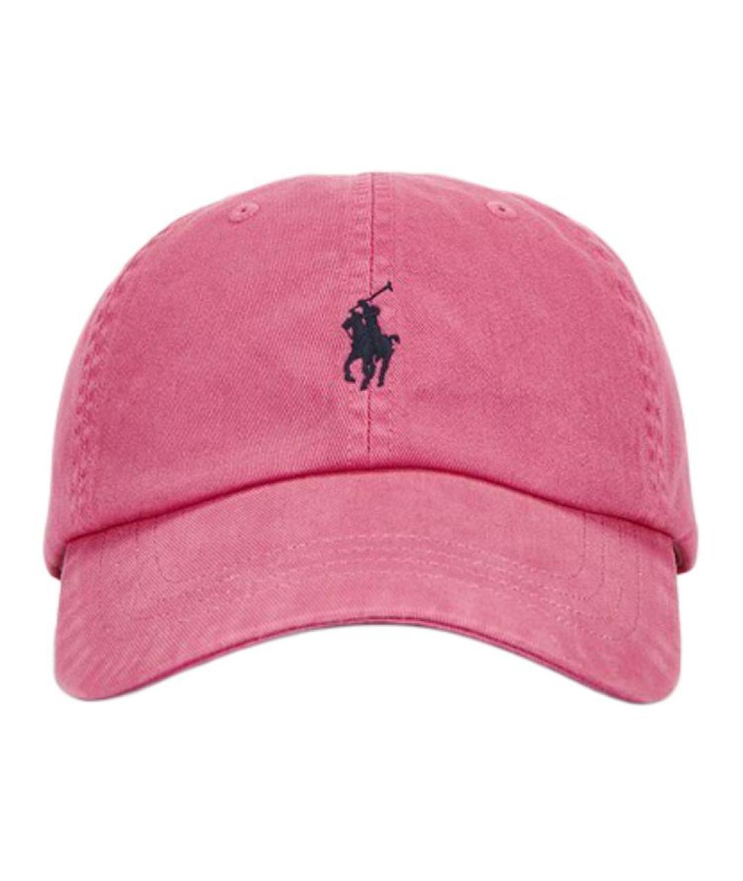POLO RALPH LAUREN Розовая кепка, фото 1