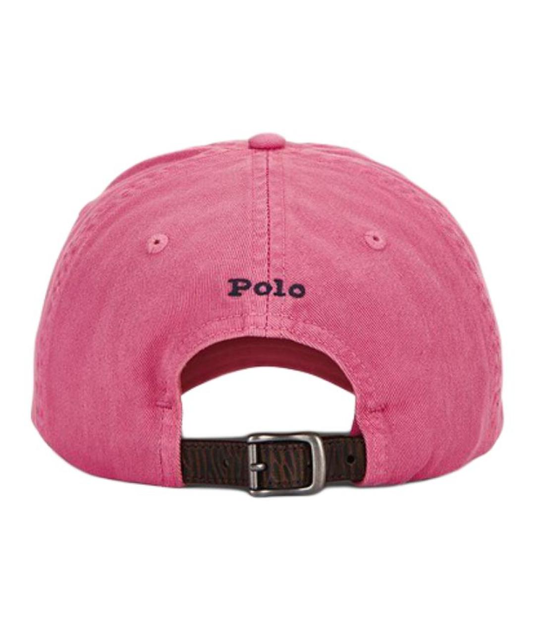 POLO RALPH LAUREN Розовая кепка, фото 2