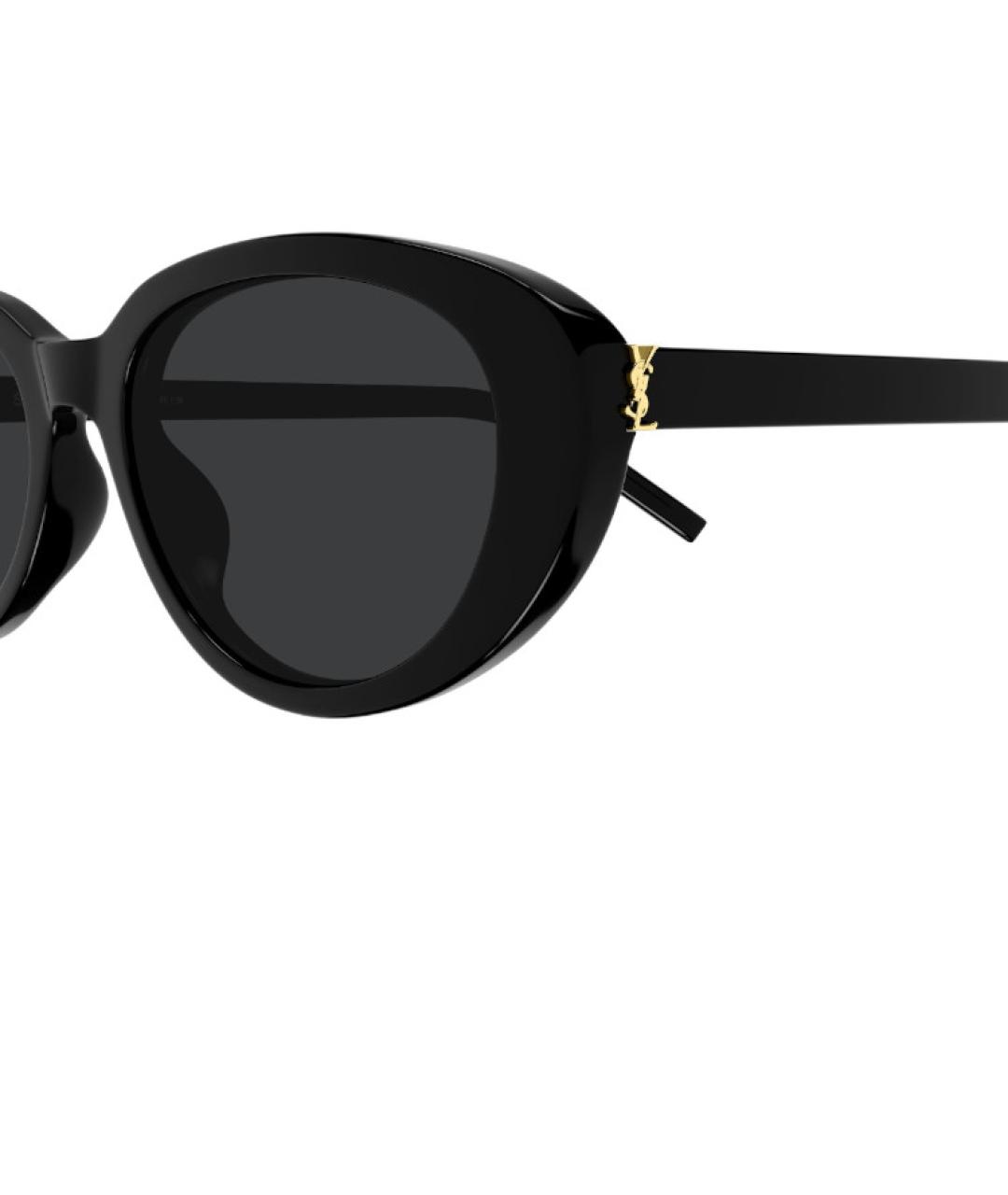 SAINT LAURENT Черные солнцезащитные очки, фото 2