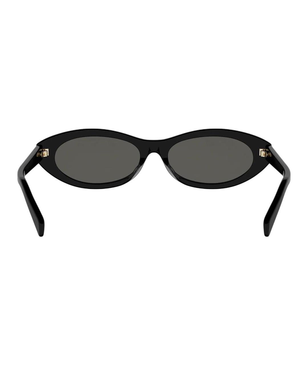 CELINE Черные пластиковые солнцезащитные очки, фото 4