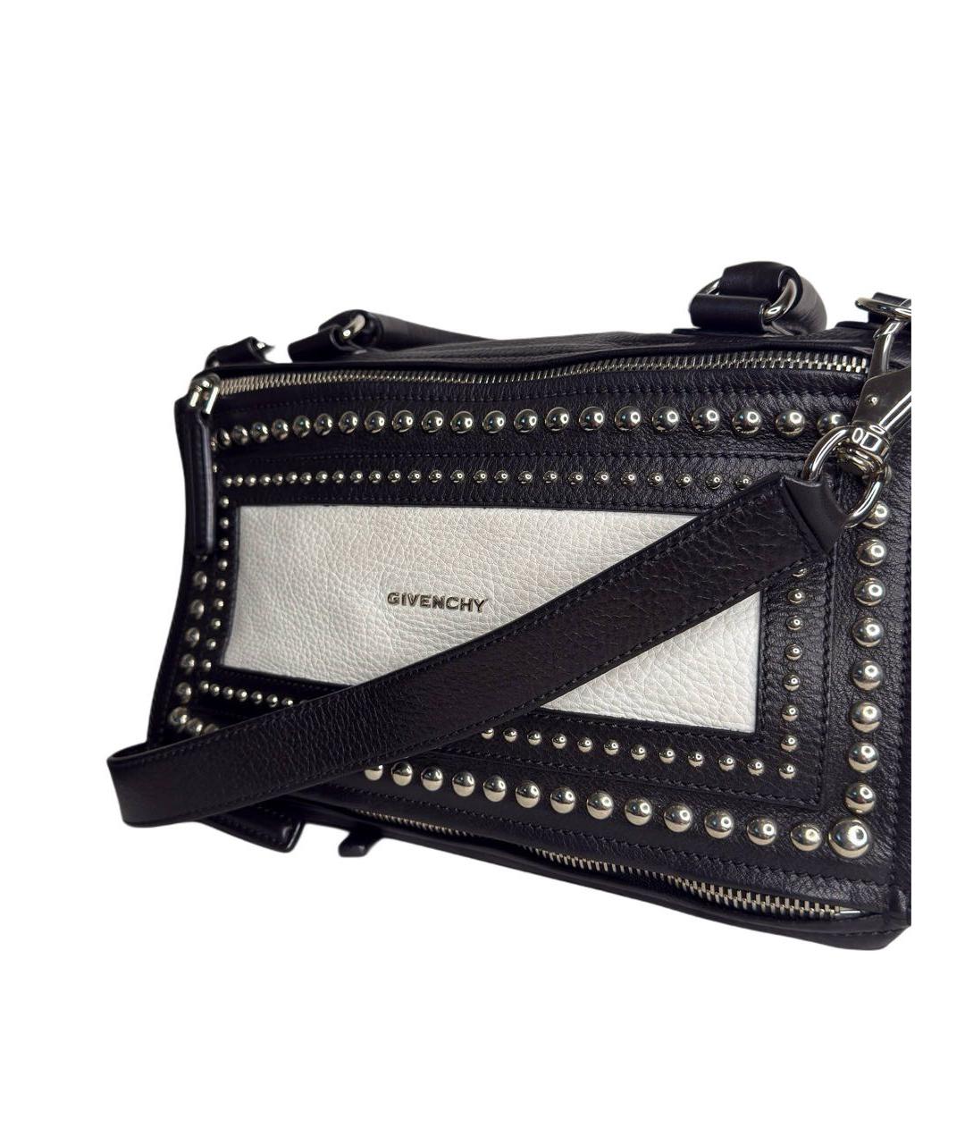 GIVENCHY Черная кожаная сумка через плечо, фото 3