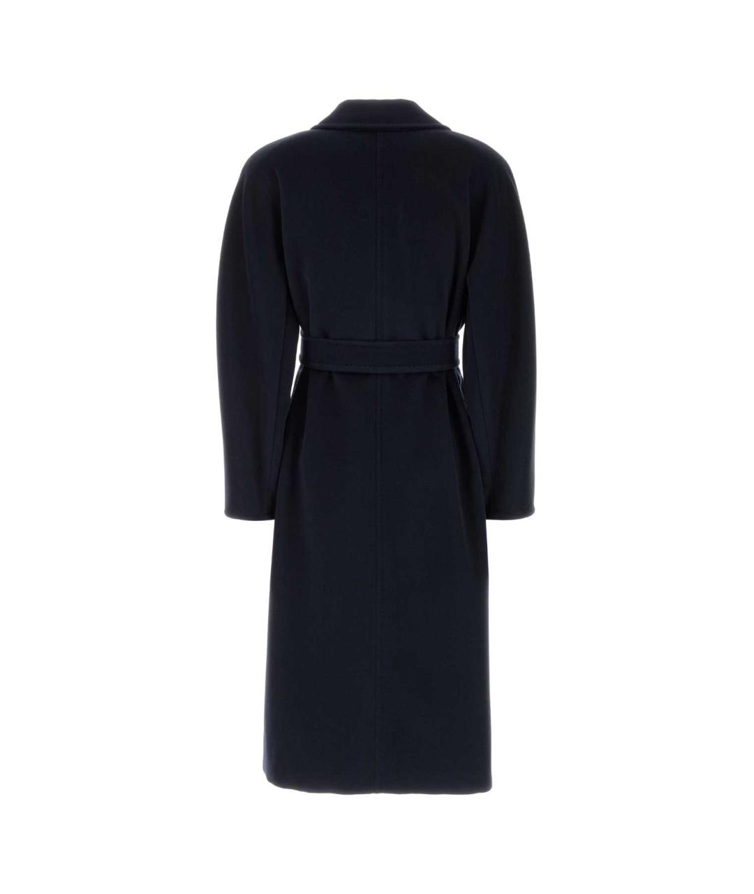 MAX MARA Синее шерстяное пальто, фото 2