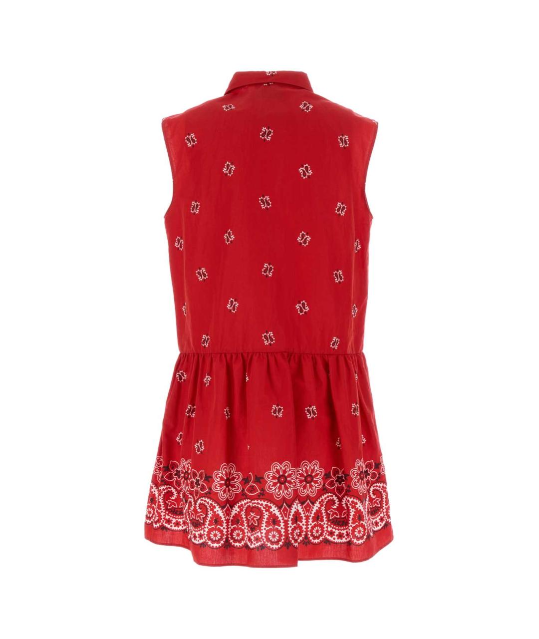 MIU MIU Мульти хлопковое повседневное платье, фото 2