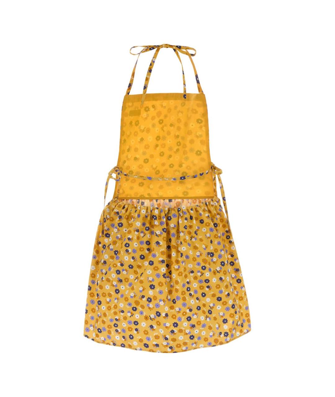 MIU MIU Мульти хлопковое повседневное платье, фото 2