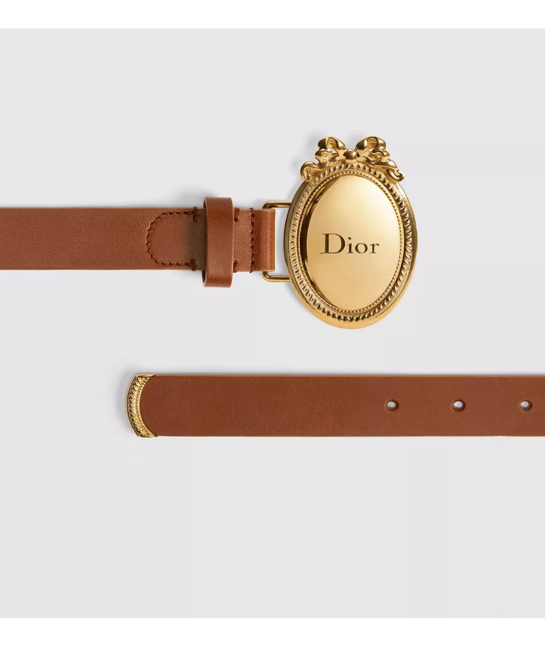 CHRISTIAN DIOR Кожаный ремень, фото 3