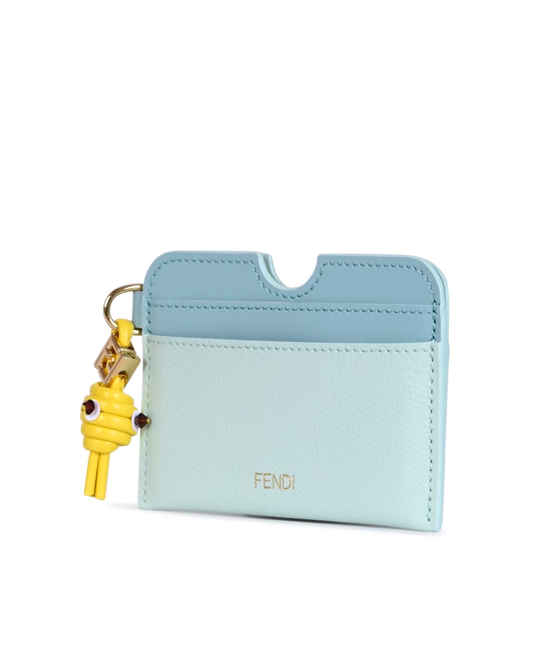 FENDI Голубой кардхолдер, фото 2