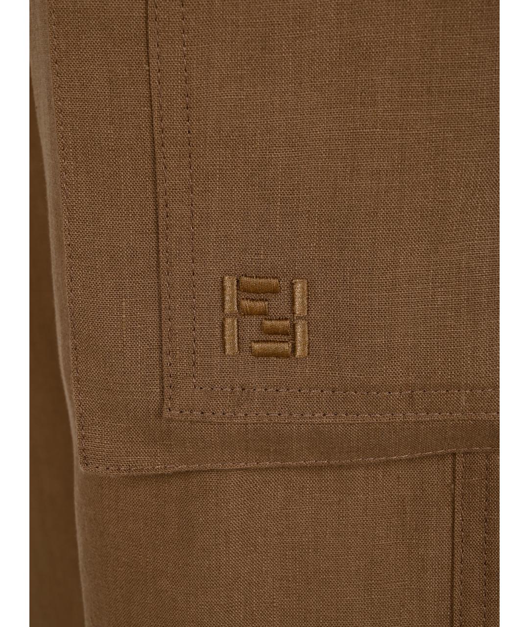 FENDI Повседневные брюки, фото 6