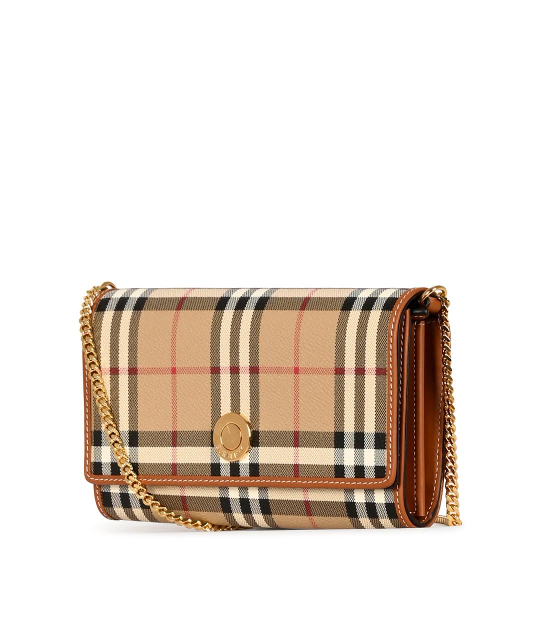 BURBERRY Бежевый кошелек, фото 2