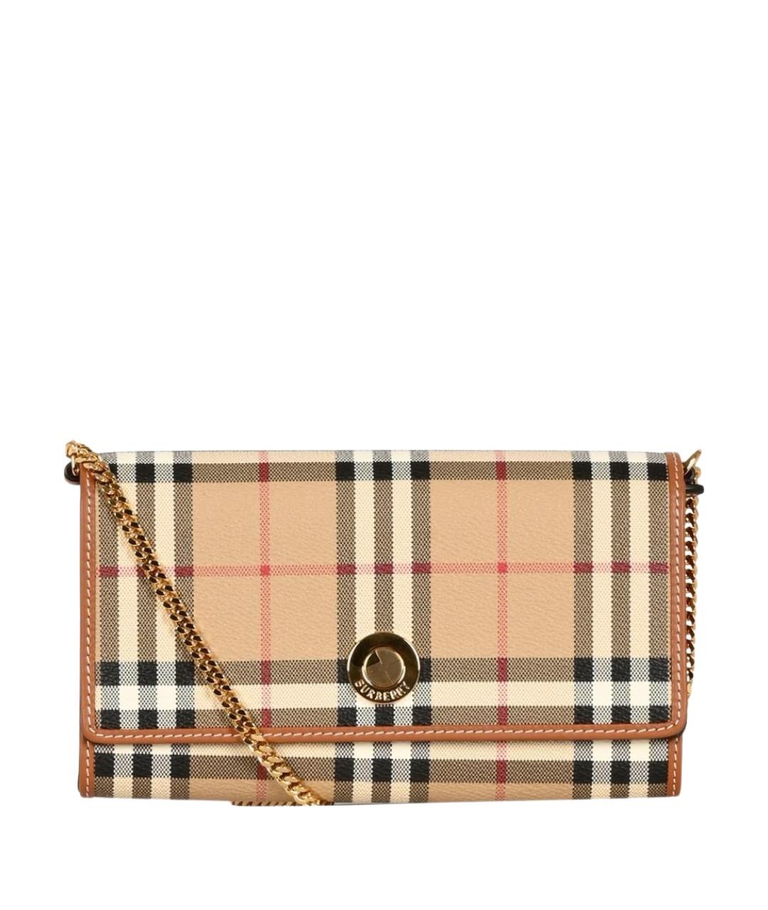BURBERRY Бежевый кошелек, фото 1