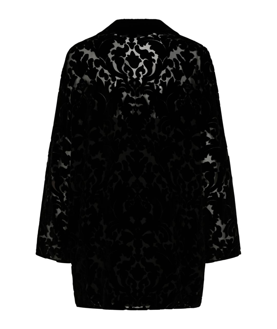 GUCCI Черная вискозная рубашка, фото 2