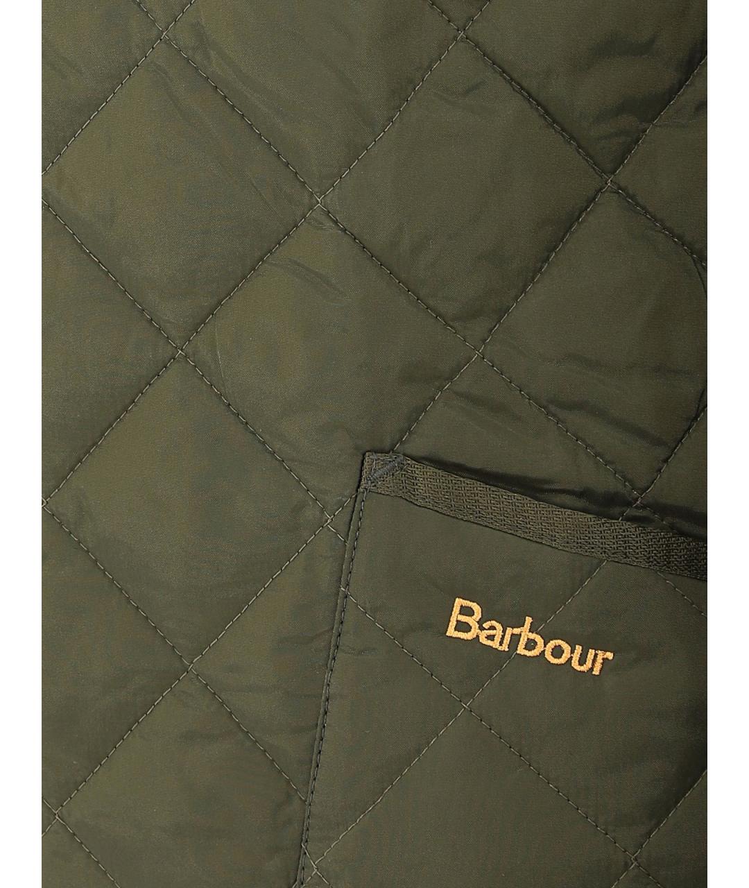 BARBOUR Зеленая полиамидовая куртка, фото 4