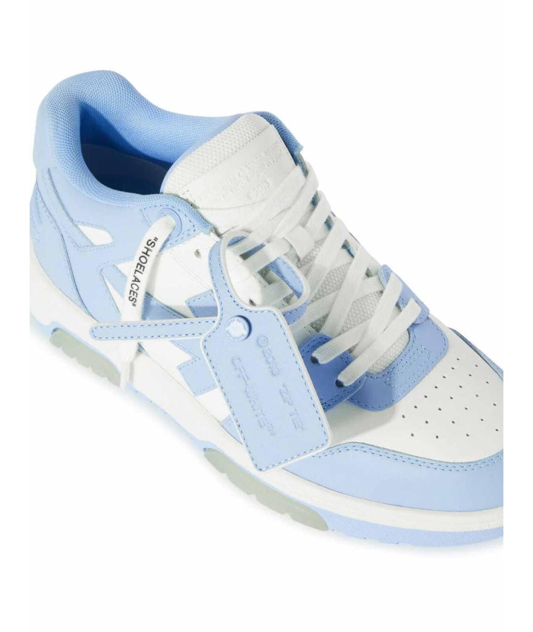 OFF-WHITE Мульти кожаные кроссовки, фото 4