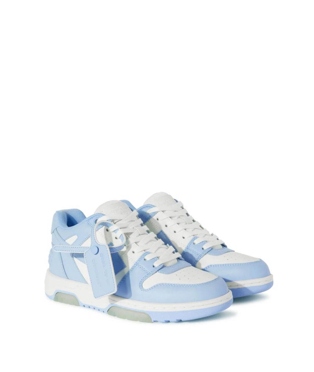 OFF-WHITE Мульти кожаные кроссовки, фото 2