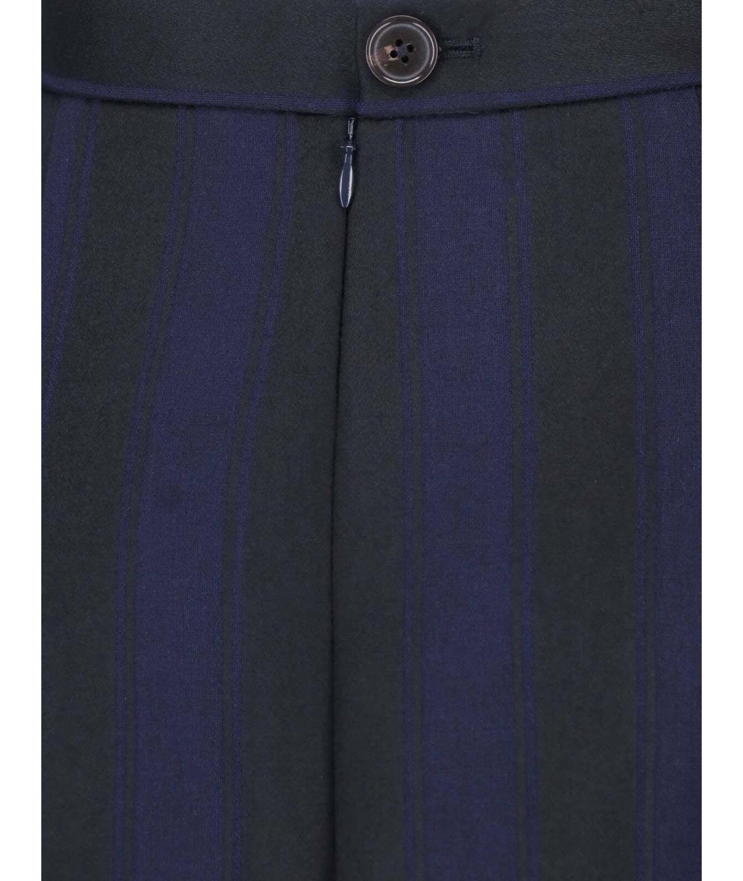VIVIENNE WESTWOOD Синяя шерстяная юбка макси, фото 4