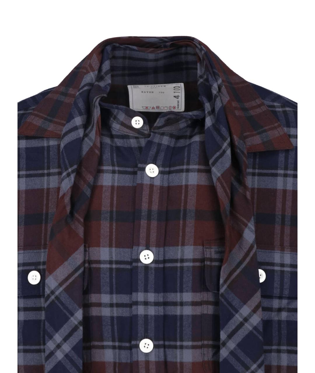 SACAI Мульти кэжуал рубашка, фото 3