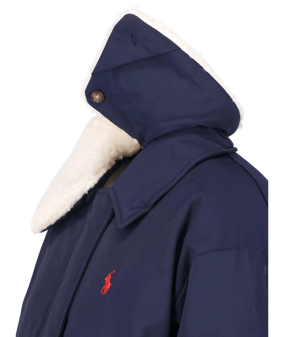 POLO RALPH LAUREN Синяя полиэстеровая куртка, фото 3