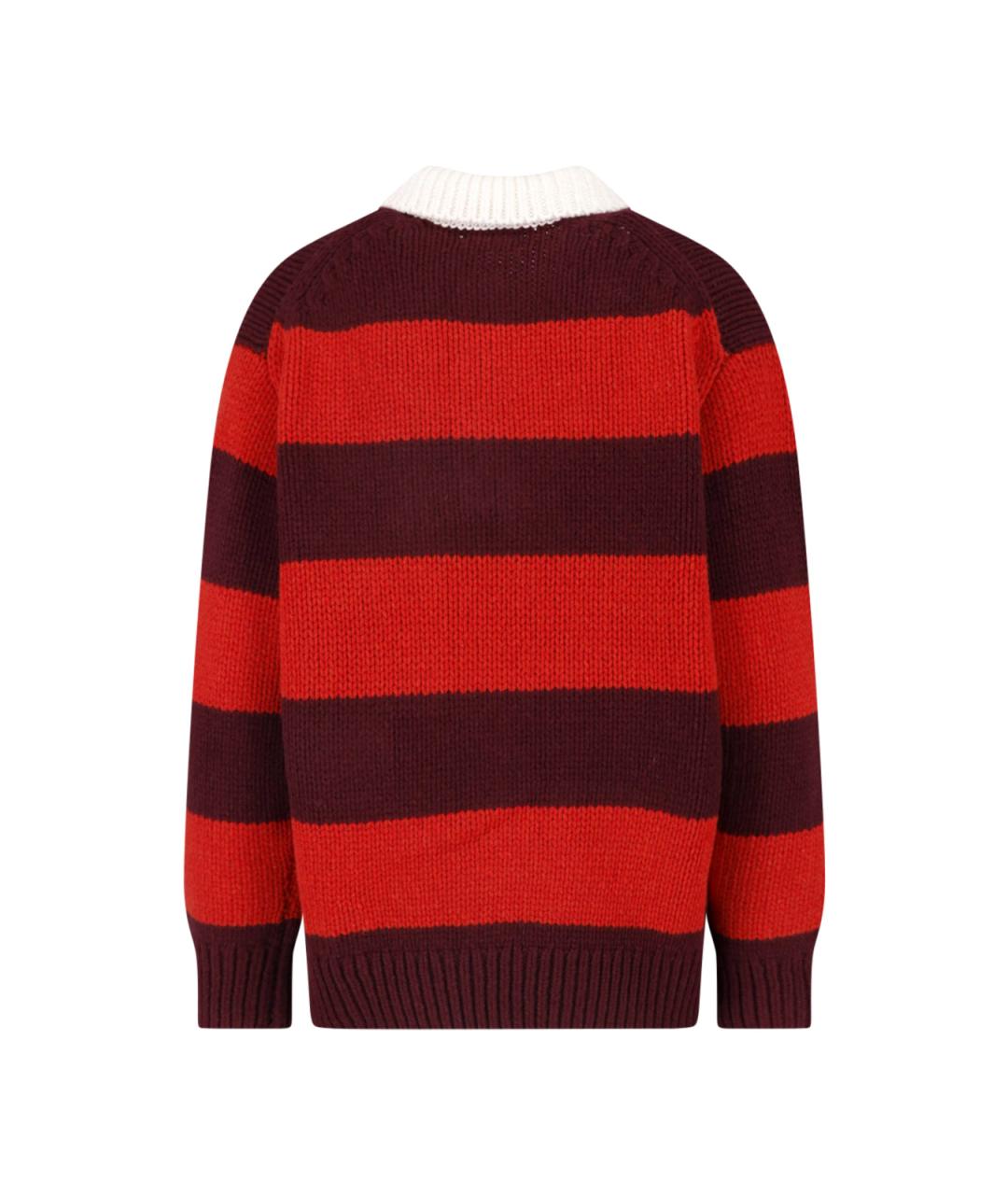 POLO RALPH LAUREN Красный шерстяной джемпер / свитер, фото 2