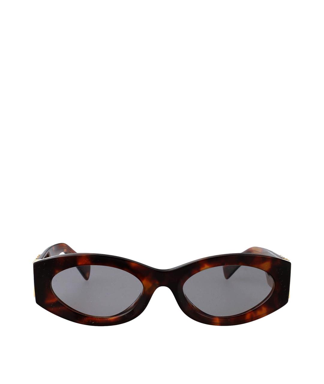 MIU MIU Коричневые солнцезащитные очки, фото 1