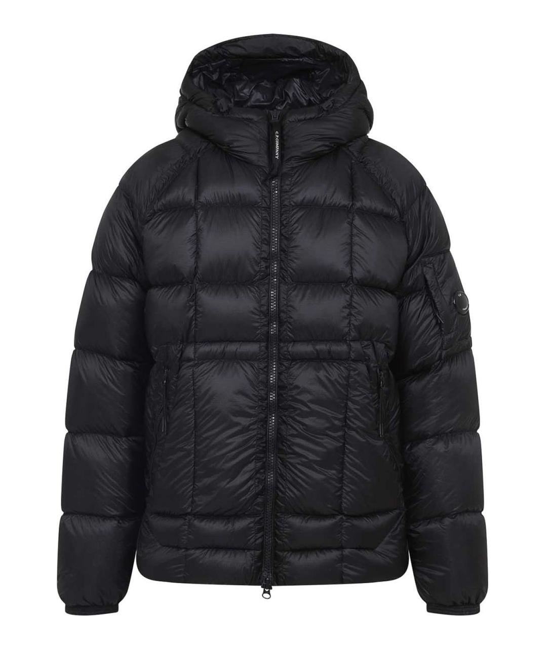 CP COMPANY Черная полиамидовая куртка, фото 1