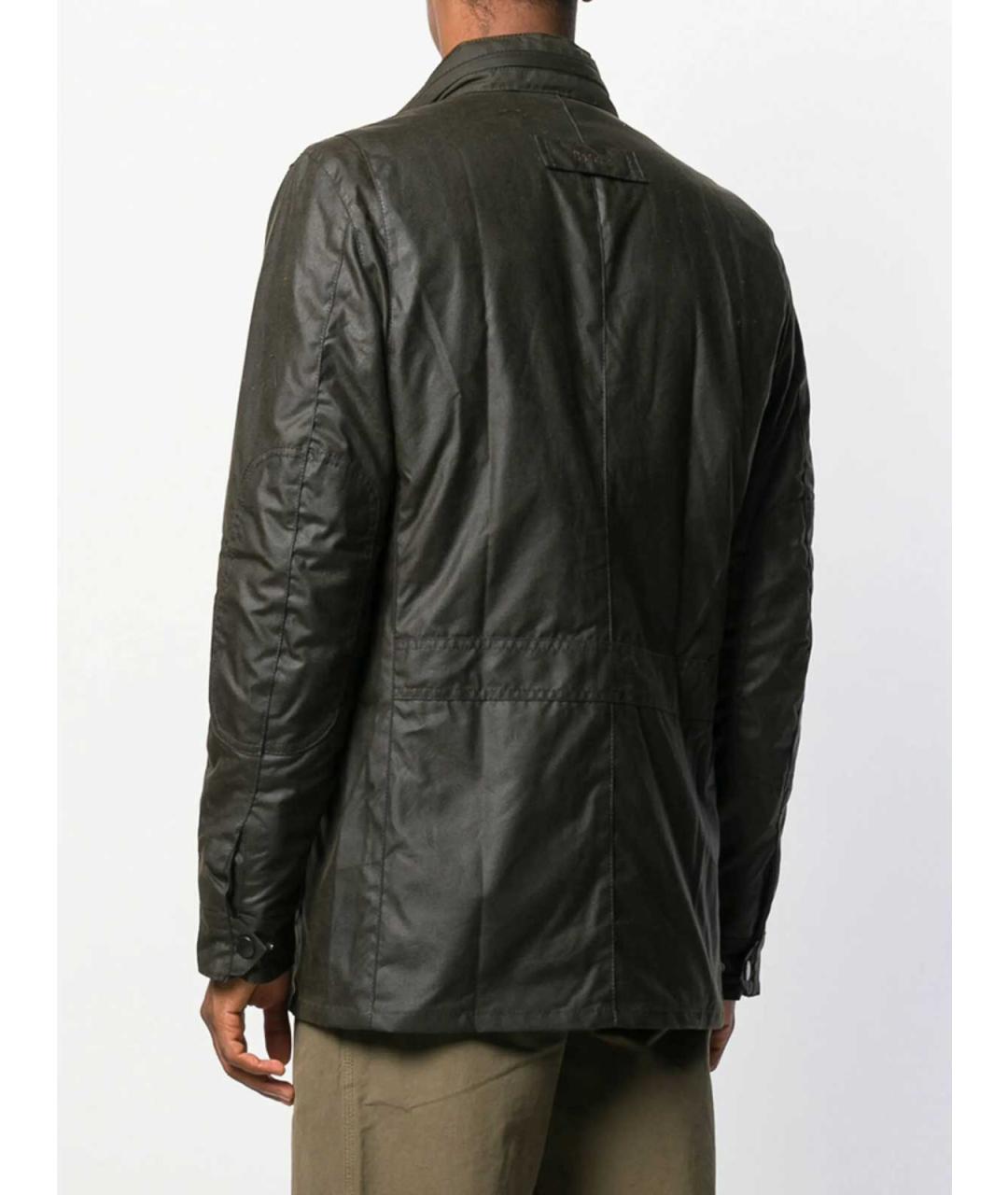 BARBOUR Коричневая хлопковая куртка, фото 4
