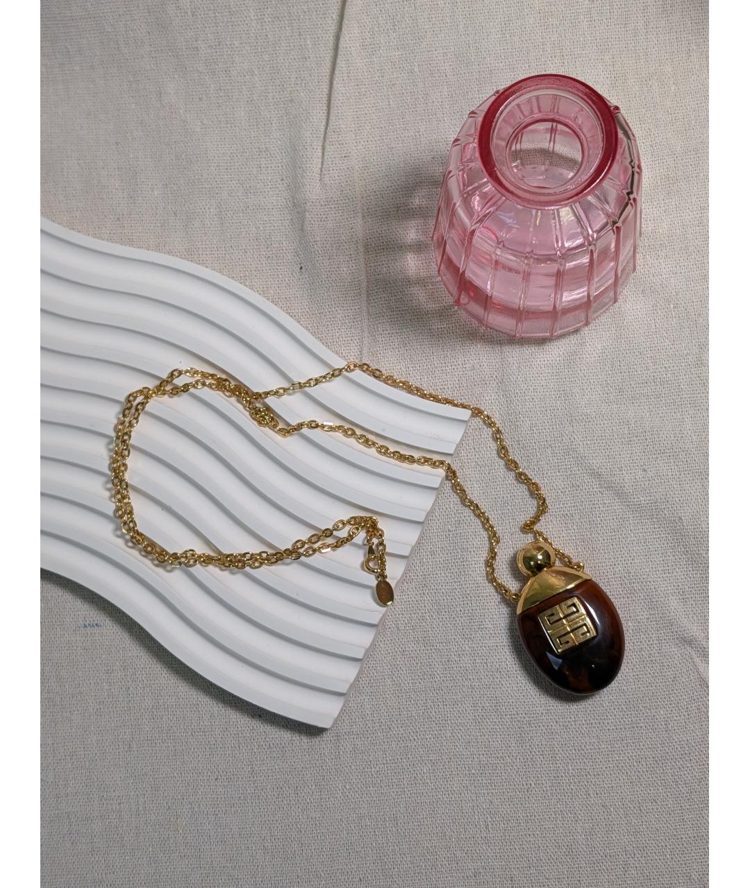 GIVENCHY Коричневый кулон, фото 2